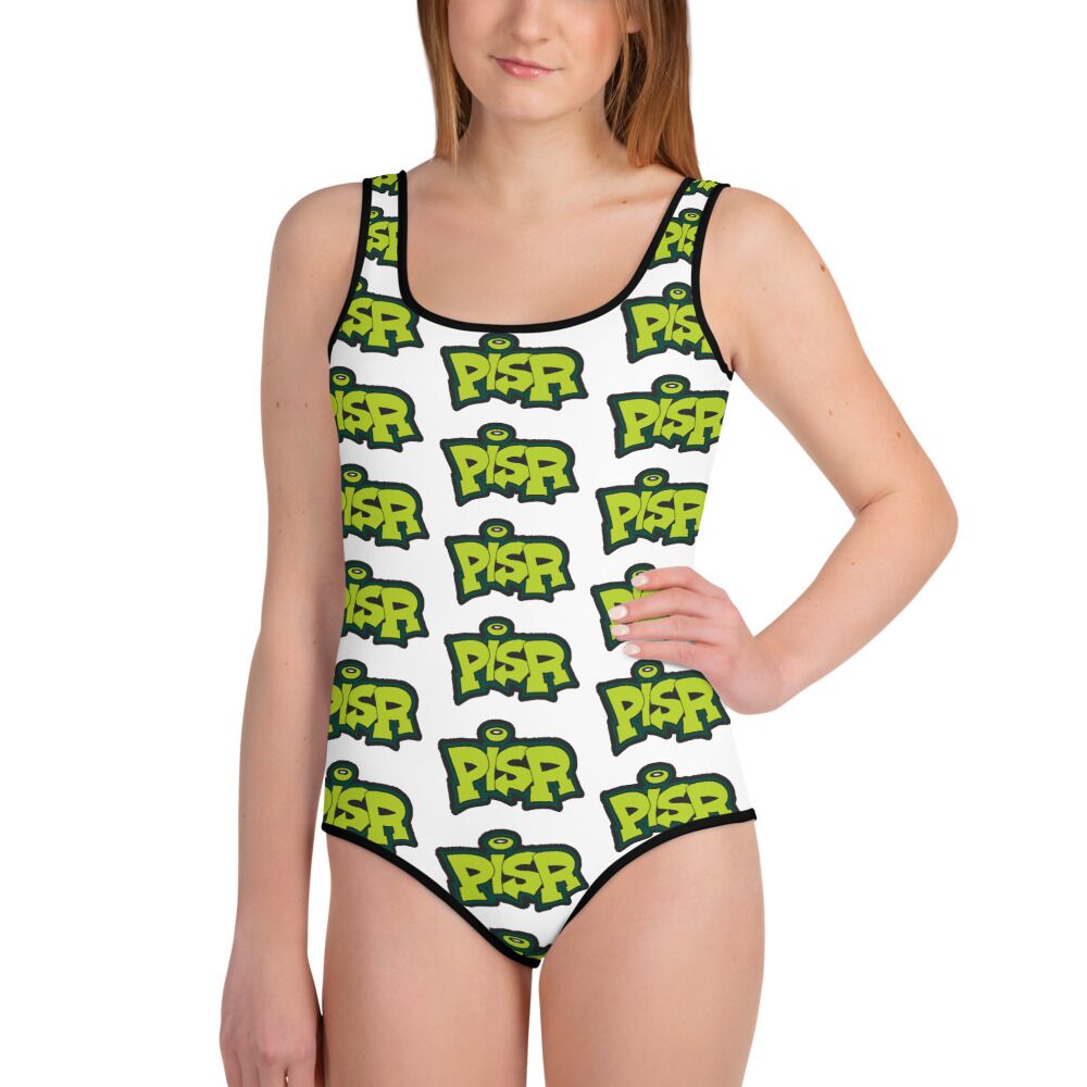 PISR Logo - Print Youth Swimsuit - Image 3