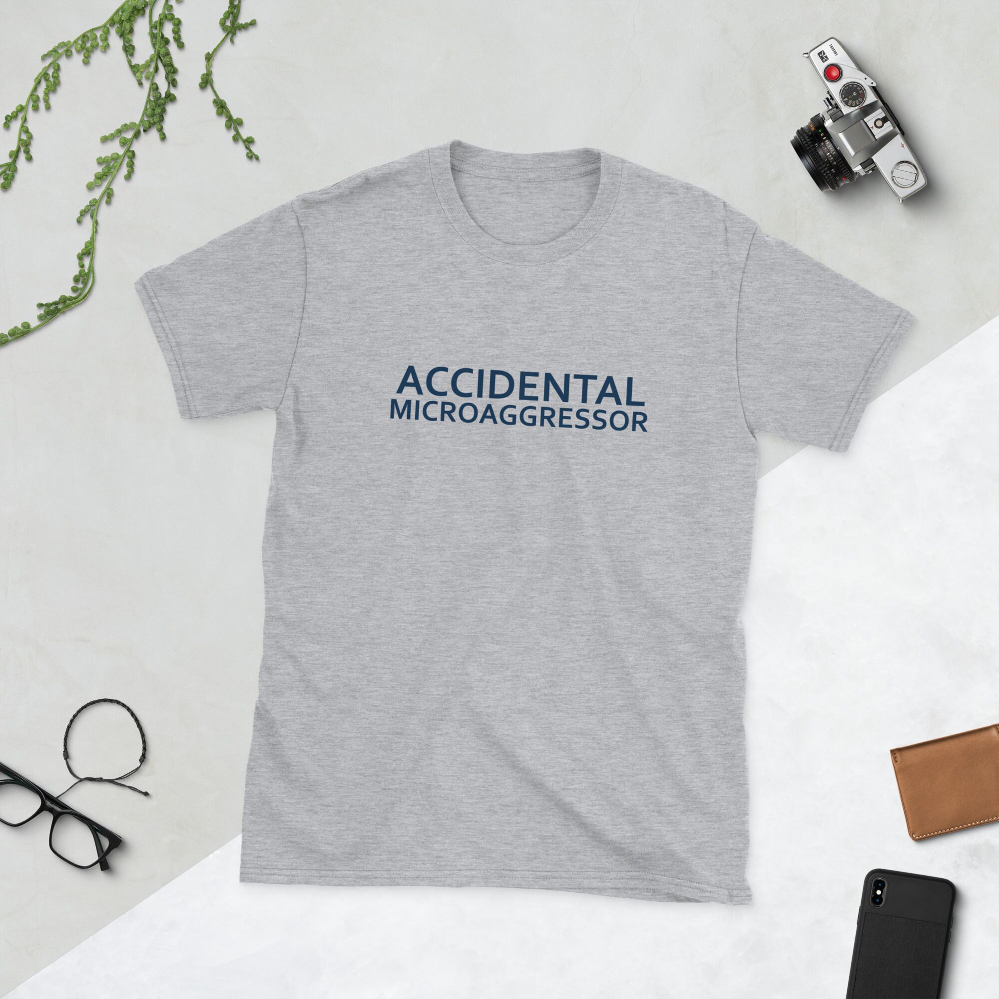 Accidental Microaggressor - Short-Sleeve Unisex T-Shirt - Image 8